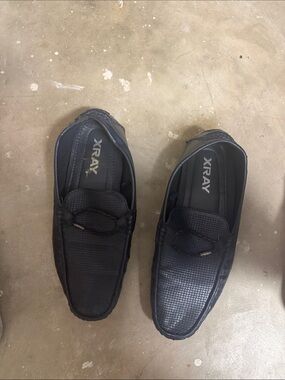 XRAY Men's Black Slip-On Moccasin Loafers